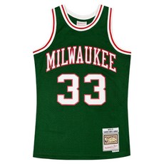 NBA 男女通用 Swingman 球迷版球衣 密爾瓦基公鹿隊 KAREEM ABDUL JABBAR 70