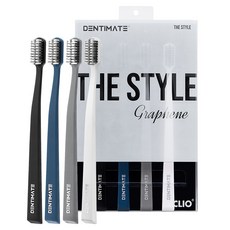 크리오 덴티메이트 더스타일 그래핀 탄력 초극세모 칫솔, 4개입, 1개