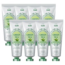 크리오 스마일메이트 그린티마일드향 올인원 치약, 8개