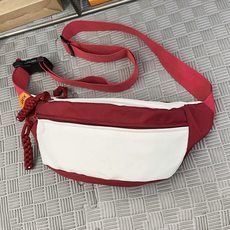 Steadyal 帆布多用途自行車腰包, 紅色, 1個