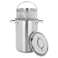 demeyere 電磁爐專用 Special3 三層蘆筍義大利麵鍋, 16cm, 銀色, 1個