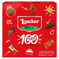 베스트 웨하스 초콜릿 400g, 12款餅乾, 1盒