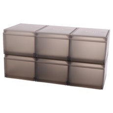 Joseph Joseph 鞋子收納盒, 灰色, 6個