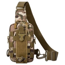 Steadyall 露營自行車多功能腰包, 迷彩米色, 1個