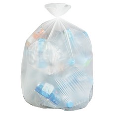 베로나 배접 분리수거 쓰레기봉투 유백, 60L, 60개