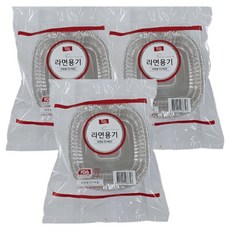 삼아삭스호일 은박 냄비 라면용기, 3개, 5개입