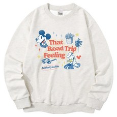 ILLUSO 男女通用 迪士尼公路旅行 大學T