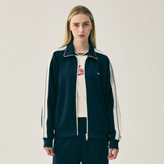 NEDRY 男女通用極簡緹花織帶運動上衣 25FW