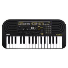 CASIO 卡西歐 32鍵入門款迷你電子琴, 黑色 + 淺灰色, SA-51, 1個