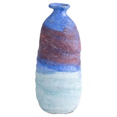 藍色分層現代感裝飾花瓶 BRP1640 G款, 混合色