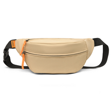 Steadial 休閒郵差自行車腰包, 米色, 1個