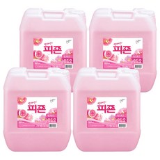 碧珍 Pigeon 經典織物柔軟精 粉紅玫瑰 罐裝, 20L, 4個