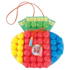 PLAYCORN 福袋卡 4人用福袋卡組, 混合顏色, 1套