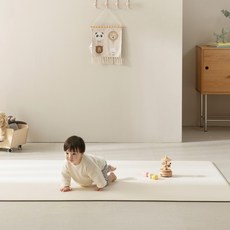 알집매트 모던 거실매트, 바닐라밀크