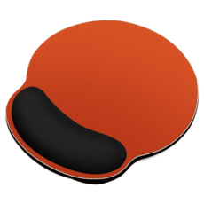 넥스픽 부드러운 손목 보호 마우스패드, 오렌지 + 블랙, 1개 가전디지털/키보드/마우스 반품 최저가 5,980원