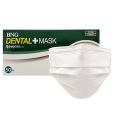 BANDGOLD BNG Plus 醫療口罩, 50入, 1個, 白色