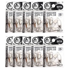 SAPA 超強力純快扣釣魚釣組, 8入, 10個