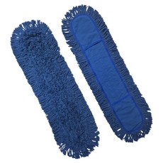 World Clean Risking 青紗濕拖把 90cm, 2個, 藍色