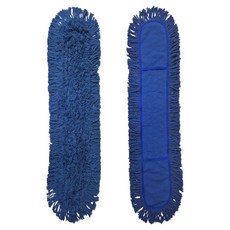 월드크린 리스킹 청사 기름 걸레 105cm, 2개, 블루