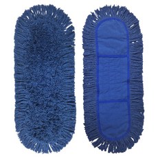 World Clean Risking 青紗油拖把 60cm, 2個, 藍色