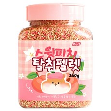 기화 햄스터 스윗피치 탈취펠렛 복숭아향, 1개, 250g