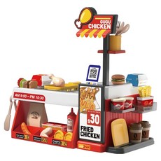 PLAYFUL TOYS 頑玩具 仿真炸雞店, 1套, 多色