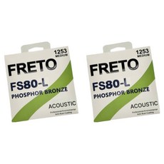 Preto 木吉他弦 1253, 磷青銅, 2個, FS80-L