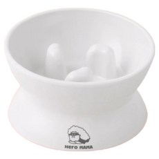 Hero MAMA 雙面呵護慢食碗, 白色, 1個