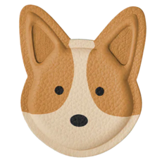 tails&me 尾巴與我 專屬配件 柯基 寵物項鍊, 1個, 咖棕色