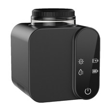 Kyhome UVC紫外線牙刷消毒器 牙杯消毒烘乾機 壁掛牙刷架 LTE0909ZNBK, 黑色