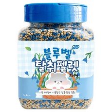 기화 탈취펠렛 블루벨 탈취베딩, 250g, 1개