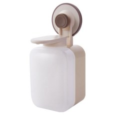 Hanbomnuri 壁掛式洗手乳洗髮精按壓瓶, 米色, 1個