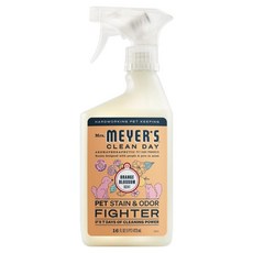 Mrs.MEYER'S 梅耶夫人 寵物淨味去汙布類表面清潔劑 甜橙花, 1個, 473ml