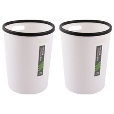 Minaru 附把手垃圾桶 2入, 白色
