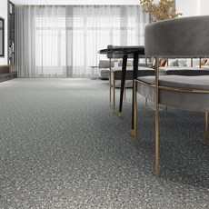 CHUNIL CARPET 自黏式裝飾地磚 30 x 30 cm 18入, 水磨石灰, 1個