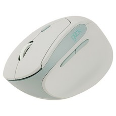 지클릭커 오피스프로 블루투스 무선 무소음 버티컬 마우스, 그린, OP60