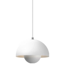 Forlight Flowerpot VP1 吊燈 餐桌燈, 霧面白色