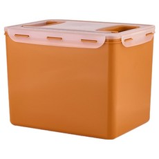 ecosense 황토 누름이 직사각 밀폐용기, 1개, 20L 1개, 20L