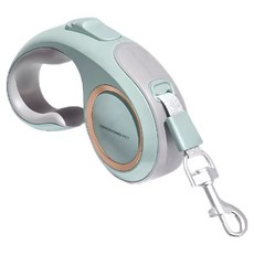 DING DONG PET 狗狗 Better Than 防纏繞自動伸縮牽繩, 1個, 薄荷綠