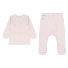 absorba 新生兒用 Dudu 天絲內衣上下套裝