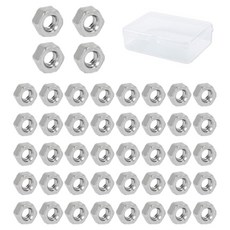 OON 탄소강 육각 너트 44p 투명 케이스, 1개, M8, 6.8mm