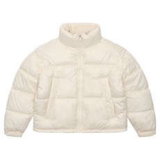 SFIT 光澤感半短版寬鬆短版羽絨外套