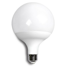 블루밍 LED 볼전구 롱타입 15W G120, 주백색, 1개