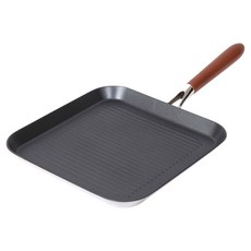 알텐바흐 인덕션 파인우드 통5중 사각 그릴팬, 28cm, 1개