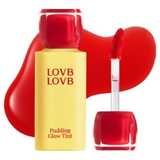 럽럽 푸딩 글로우 립틴트, 01 레드베리, 1개