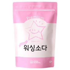 소다스쿨 프리미엄 워싱소다 세탁세제 본품, 1kg, 1개