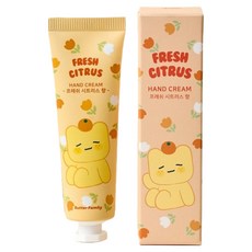 버터 버터샵 버터군 핸드크림 프레쉬시트러스향, 1개, 30ml