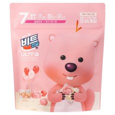 비트 잔망루피 울트라 콤팩트 캡슐세제 핑크캔디향, 55개입, 1개