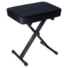 MIGHTY KING 可調式電子鍵盤數位鋼琴椅 MKB220, 黑色, 1個