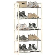Cusso 組裝式鞋櫃 收納整理架 5層 42cm, 白色, 1個